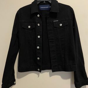 Calvin Klein Jeans Black Denim Jacket